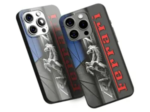 Ferrari Funda Silicona Teléfono Estilo Limitado Elegante